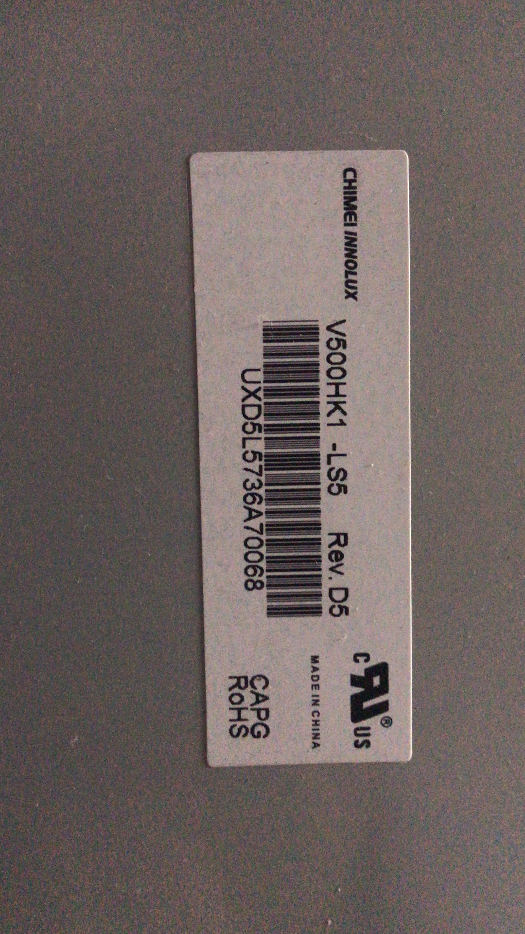 原装海信LED50K360X3D灯条V500H1-LE1-TREM3铝块075877N31A3690B-图1