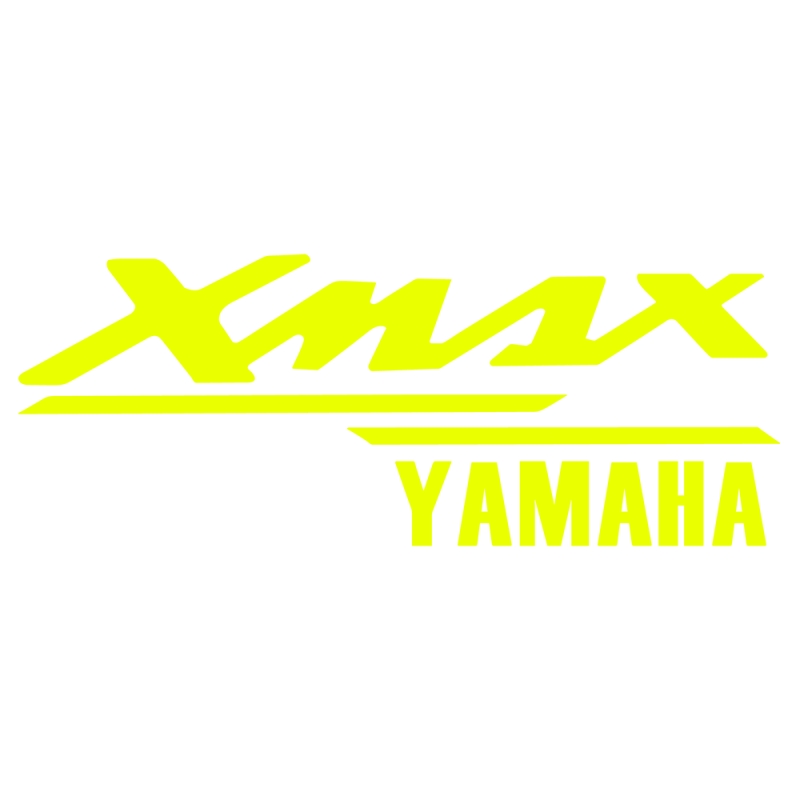 适用于雅马哈XMAX300踏板摩托车排气管防烫板改装金属贴反光贴纸 - 图3