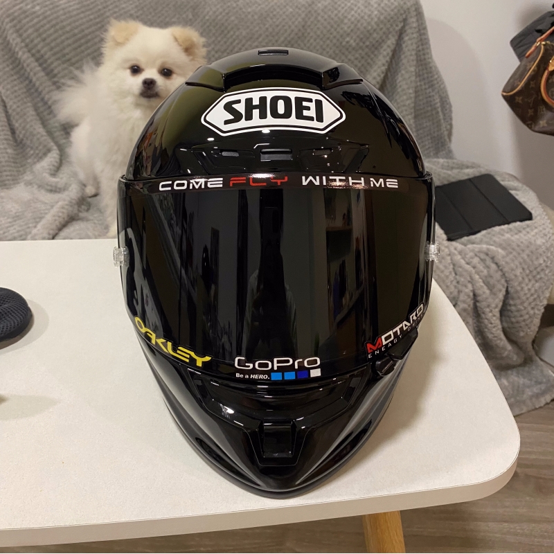 适用于SHOEI头盔贴纸防水反光摩托车改装装饰LS2版画镜片AGV贴花,淘宝优惠券,粉丝福利购,淘宝优惠卷