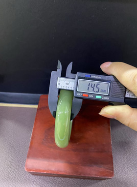 和田玉析木玉宽版厚壁58.2口径平安手镯玉镯玉质细腻油润度高