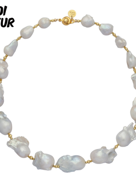 EtoiLueur｜巨重工 天然大巴洛克项链「The Luna Necklace」