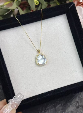 水沫玉葫芦福禄925银翡翠吊坠