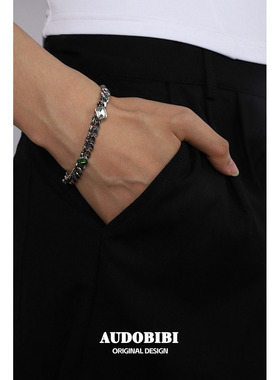 系列小众原创设计宝石古巴手链