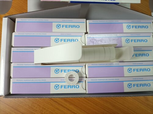 600-850度测温环PTCR-ATH测温块FERRO测温圈VIBRANTZ窑炉温度计 - 图1