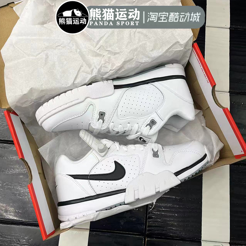 Nike Air Cross Trainer黑白男子经典运动休闲鞋CQ9182-106-图1