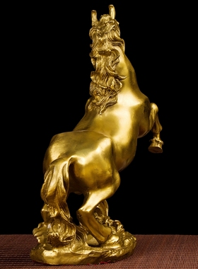 纯生肖马到成功开业礼品风水摆件