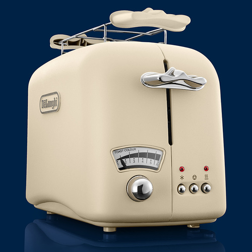 Delonghi德龙CT021花神多士炉家用小型早餐多功能吐司机烤面包机