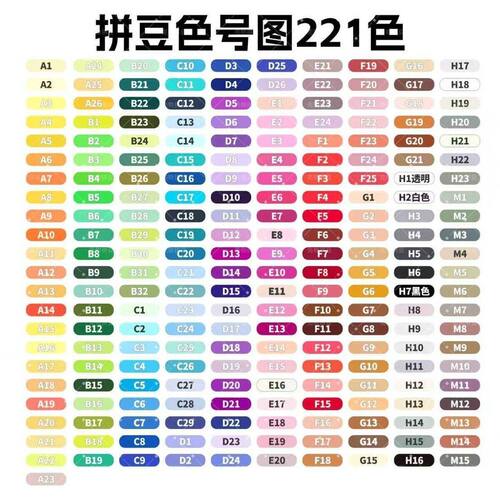 221色同色系MARD高品质拼豆补充包2.6MM黄豆豆同色融合豆补充装 - 图1