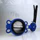 Katetech Ductile Iron Body Handle Wafer Butterfly Valve