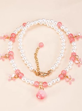 子羽家 宠粉项链汉服女童古装手工配饰项链饰品