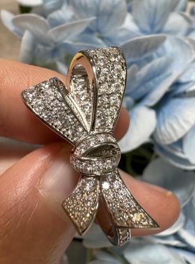 低调有品富婆挚爱经典蝴蝶戒指