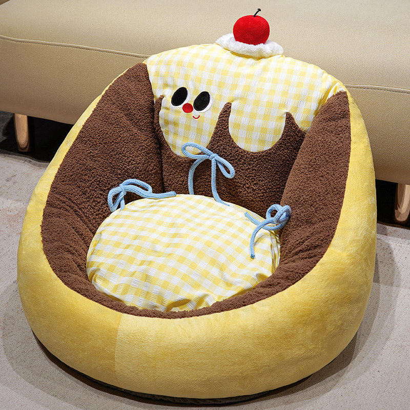 蒲团坐垫靠背一体榻榻米客厅地上儿童看书懒人小沙发卧室加厚垫子,淘宝优惠券,粉丝福利购,淘宝优惠卷