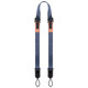 Camera quick-release quick-adjust shoulder strap compatible with PD