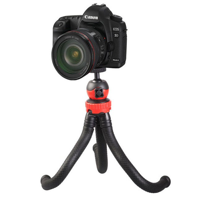 Octopus tripod suitable for SLR and mirrorless cameras