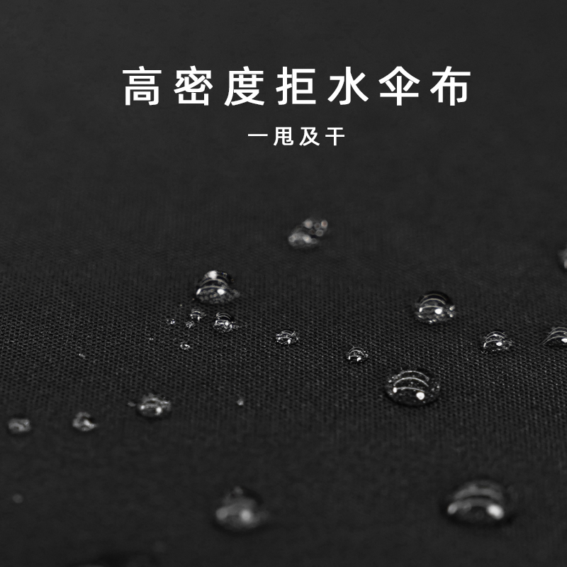 24骨长柄雨伞男大号双人自动加固暴雨专用抗风黑色商务定制直杆伞 - 图1