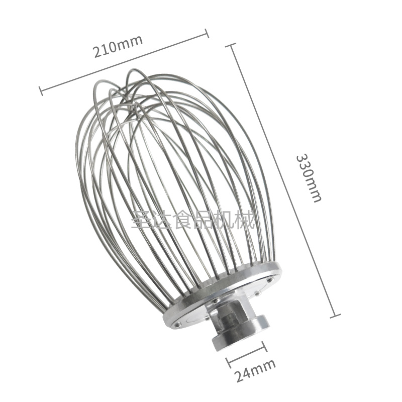 南桥VFM20L-A商用食品搅拌打蛋机配件20L不锈钢打蛋球打蛋器 直销 - 图0