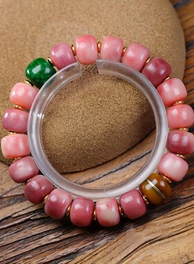 正宗满血料驼骨桶珠手链手持DIY