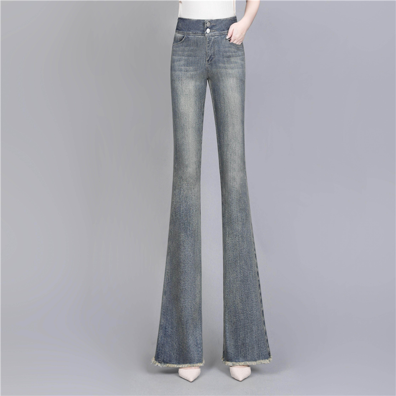 新塘微喇牛仔裤女装2026秋冬新款时尚潮流小个子喇叭裤直筒长裤子,淘宝优惠券,粉丝福利购,淘宝优惠卷