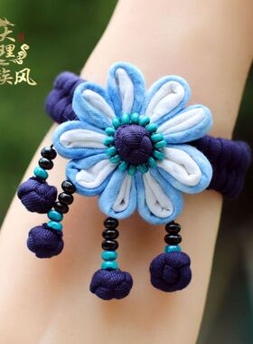 其他女扎染民族风纯手工