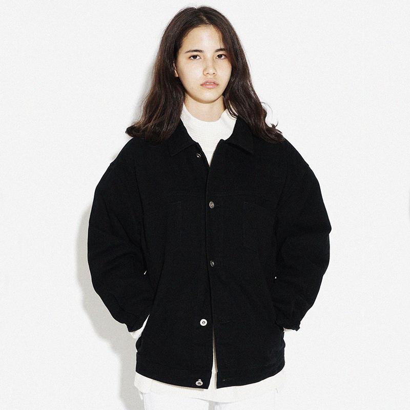 复古水洗牛仔 韩国正品 PARTIMENTO 2025秋季新款宽松工装夹克 - 图0