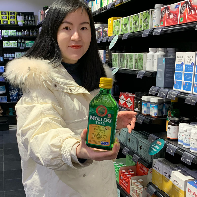 Norwegian Cod Liver Oil Mules Lemon Flavor suitable for the whole family