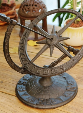 铸铁复古怀旧风会所书房工艺品