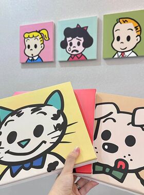 原田治卡通人物小众艺术装饰画