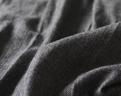 秋冬羊毛呢子加厚意式复古那不勒斯宽松直筒西裤男大码垂感休闲裤 - 图1