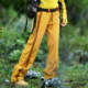 ປັກກິ່ງປ່າໄມ້ກາງແຈ້ງ Original Casual 450G Cotton Straight Loose Slim Retro Literary Wide Leg Pants Women's