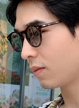 玳瑁墨镜板材透明太阳镜偏光复古