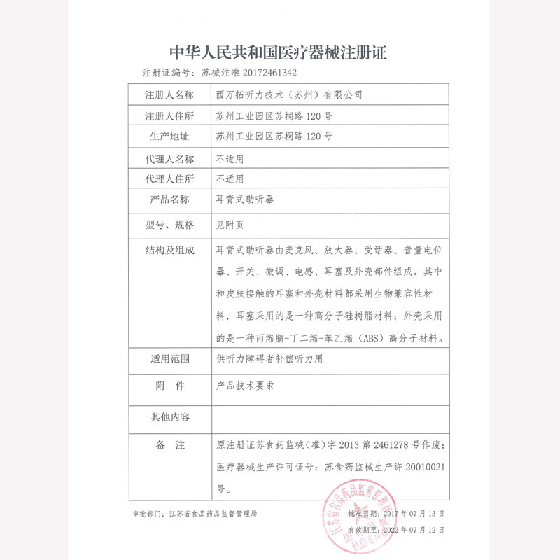 西门子耳背式无线隐形老人助听器 佰瑞屋医疗器械助听器