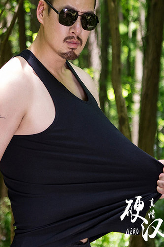 夏季纯棉军迷汗背心刺绣自卫还击参战纪念无袖体恤迷彩绿色背心 - 图1