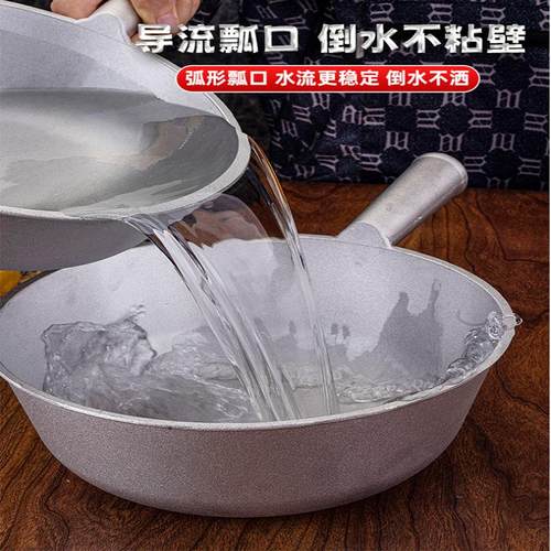【特厚】水瓢铝瓢家用老式铸造铝瓢厨房加厚盛水勺子大号铝制水舀 - 图2