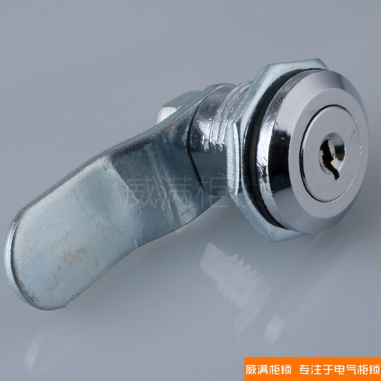 威满柜锁 MS802圆柱锁文件柜开关柜门锁铁皮柜机箱圆柱锁现货_虎窝淘