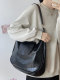 Shoulder bag large capacity women's armpit tote bag