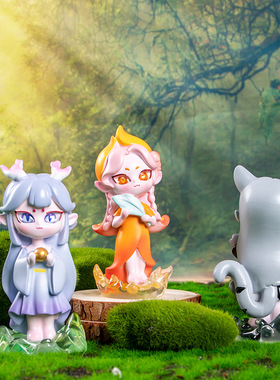 虞墨工艺合成树脂卡通装饰摆件