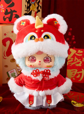 星璇祝福三小毛的瑞雪装饰摆件