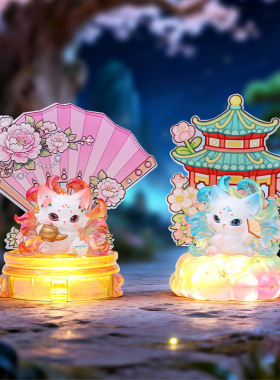 柏顺古风文创手办四海装饰摆件