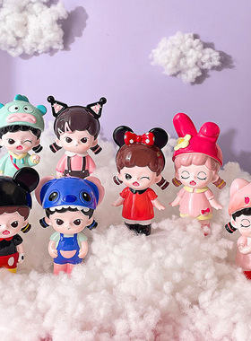 哆来咪合成树脂卡通装饰摆件