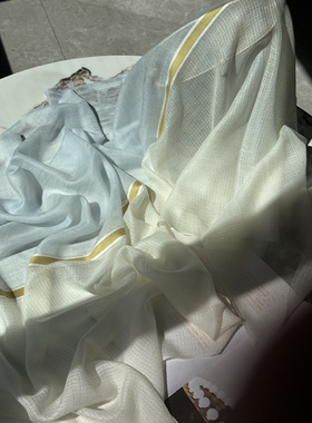 设计师款纯羊绒薄款披肩女式