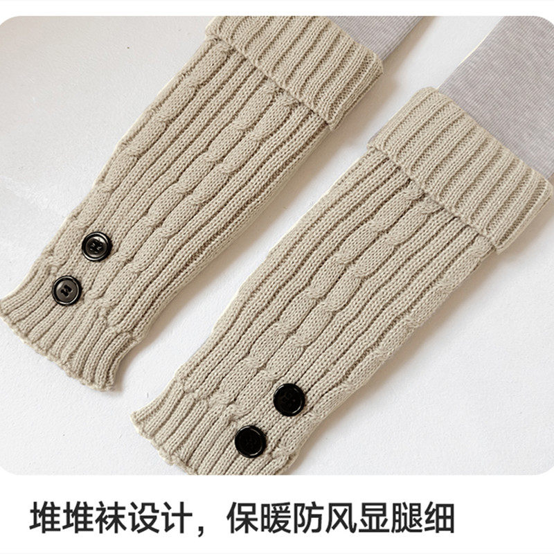 女童打底裤秋冬款加绒加厚黑色九分不连脚外穿保暖冬季儿童连裤袜,淘宝优惠券,粉丝福利购,淘宝优惠卷