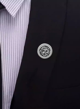 男士高档西装胸针徽章领针别针