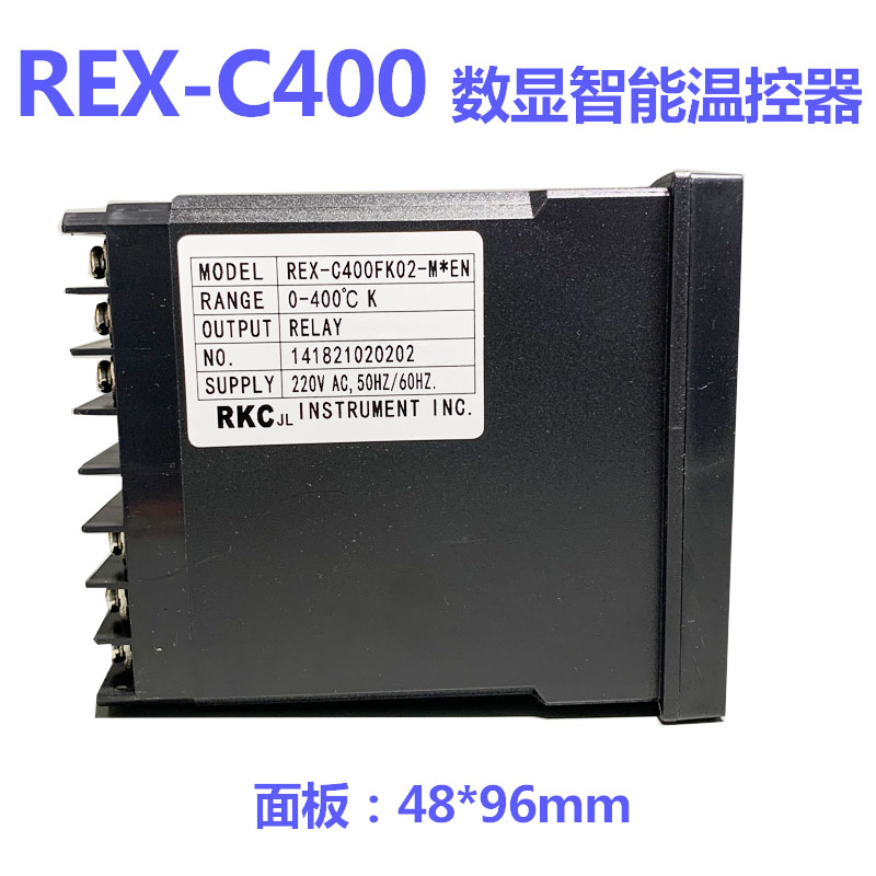 烤炉温度控制器数字智能温控器REX-C400FK02-M*EN K PT100 CU5 - 图0