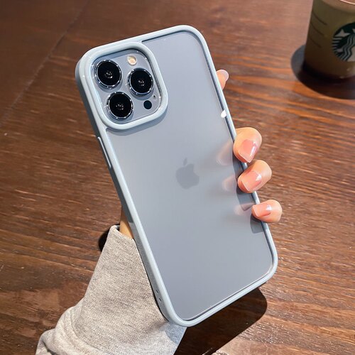 透明超薄贴纸滴胶diy适用于苹果16/14promax手机壳iPhone11纯色边框XR软78p亚克力12简约13 - 图1