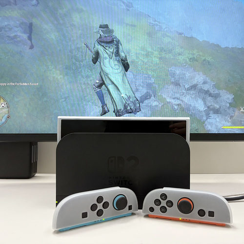 核咖Switch2保护壳Joycon游戏机配件中壳TPU套NS磨砂软壳PC硬壳 - 图3