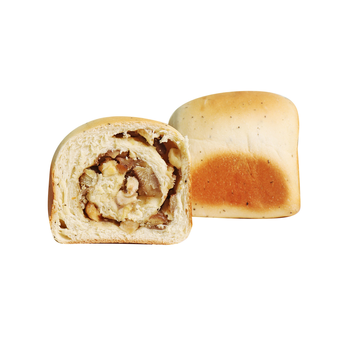 纯手工中秋五仁月饼 黑芝麻核桃月饼 奶香椰蓉月饼 黑金蛋黄月饼