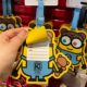 Universal Studios Despicable Daddy Little Yellow Man Luggage Boarding Pass Cartoon Cute Tim Bear Travel Box Sign Hanging Decoration