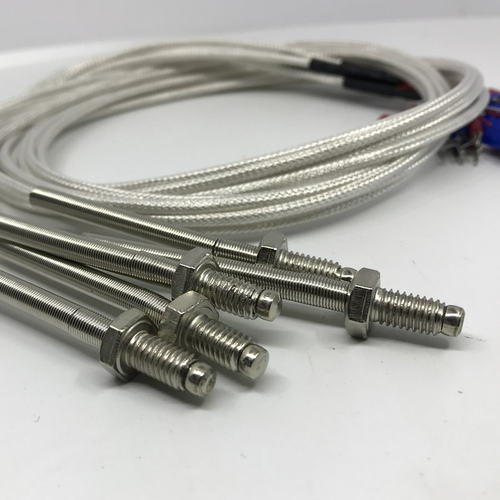 进口螺钉式热电阻M6M8铂电阻PT100温度传感器探头PT1000温感器 - 图1
