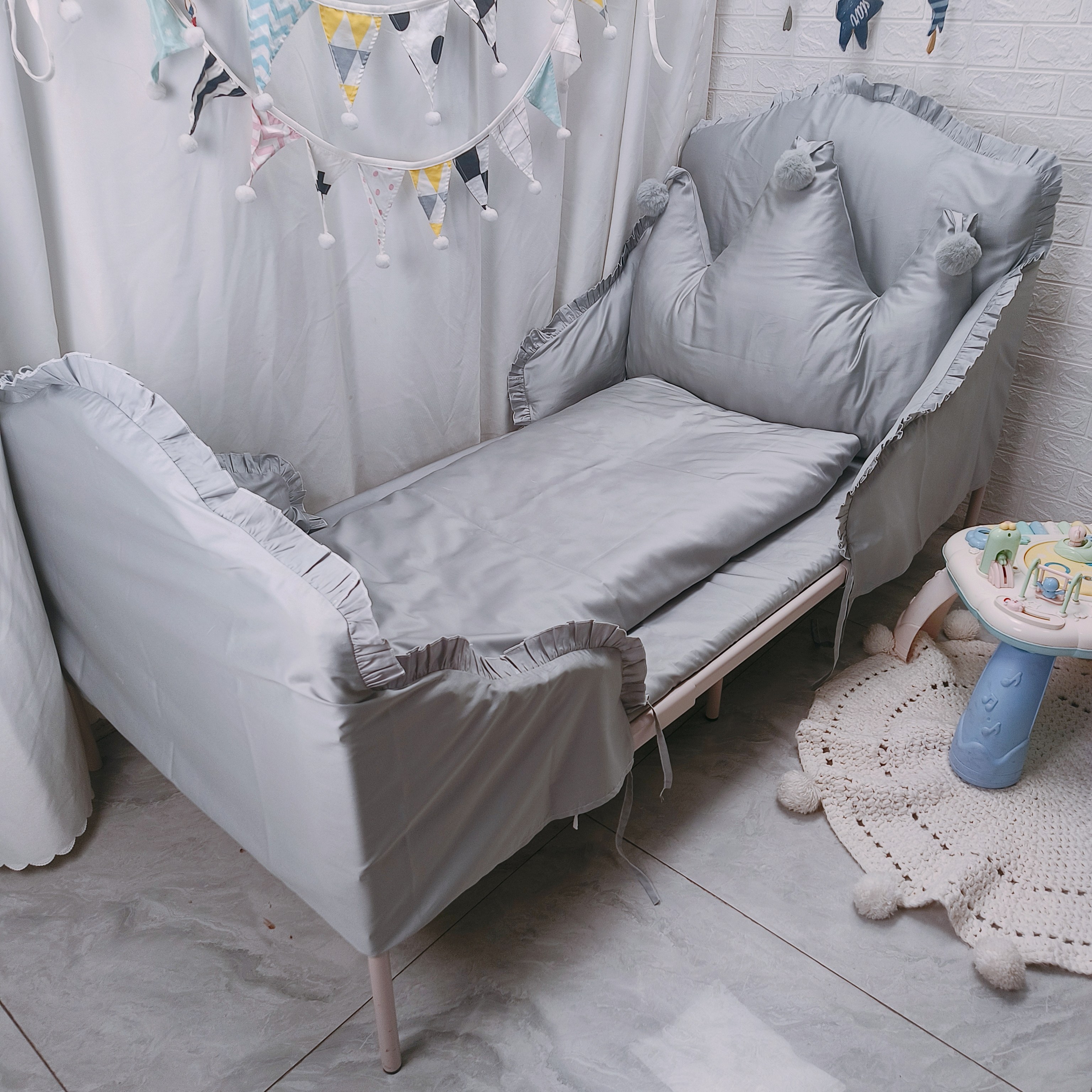 定做适配于宜米隆床床围I纯棉儿童床品宝宝家婴儿床上用品套件,淘宝优惠券,粉丝福利购,淘宝优惠卷