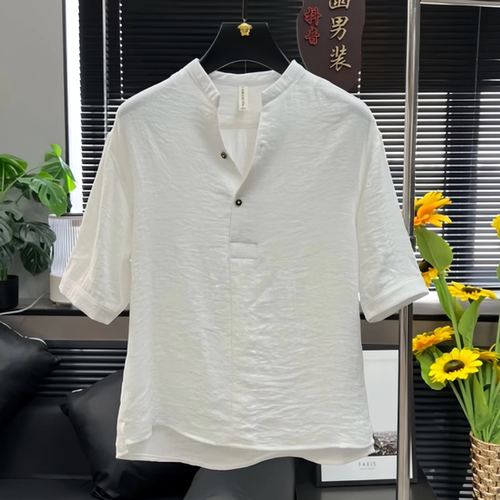 夏季新款潮牌五分裤简约休闲薄款透气港风男士短裤高品质沙滩裤潮 - 图3